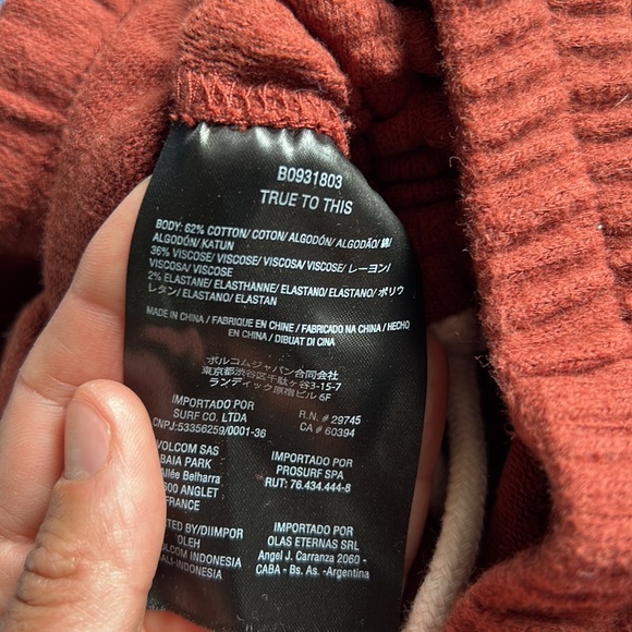 Volcom soft side-tie lounge shorts - Picture 5 of 5